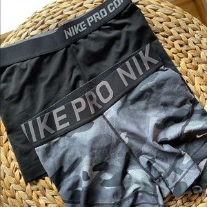 Nike combat Womens booty shorts bundle
